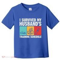 Cool Triathlon Mom Swimming Running Swim Bike Run Gift Toddler T-Shirt thumb 0