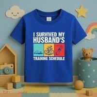 Cool Triathlon Mom Swimming Running Swim Bike Run Gift Toddler T-Shirt thumb 3