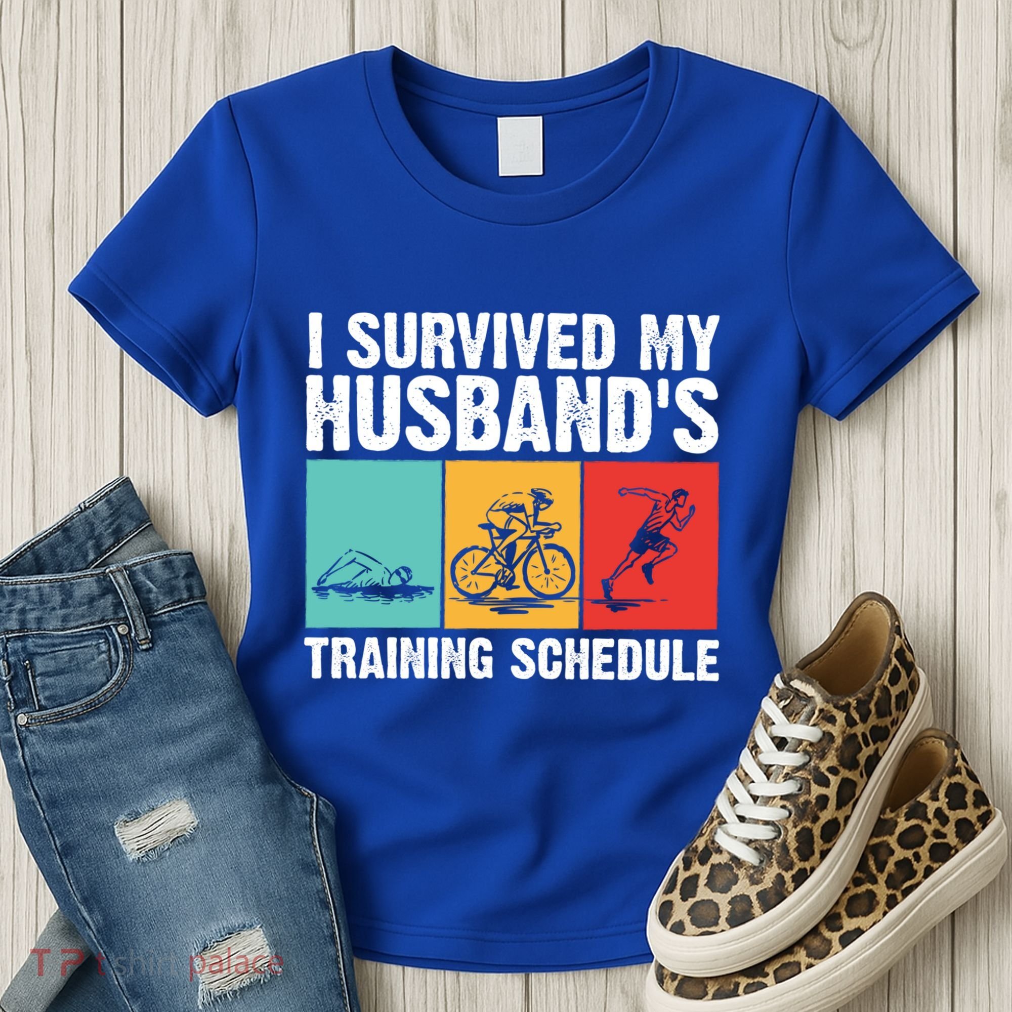 Cool Triathlon Mom Swimming Running Swim Bike Run Gift Women's T-Shirt