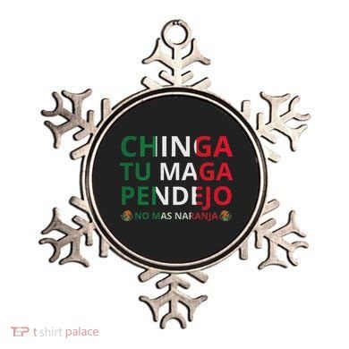 Chinga Tu Maga Patriotic Mexican Trump Ornament