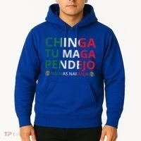Chinga Tu Maga Patriotic Mexican Trump Hoodie thumb 2