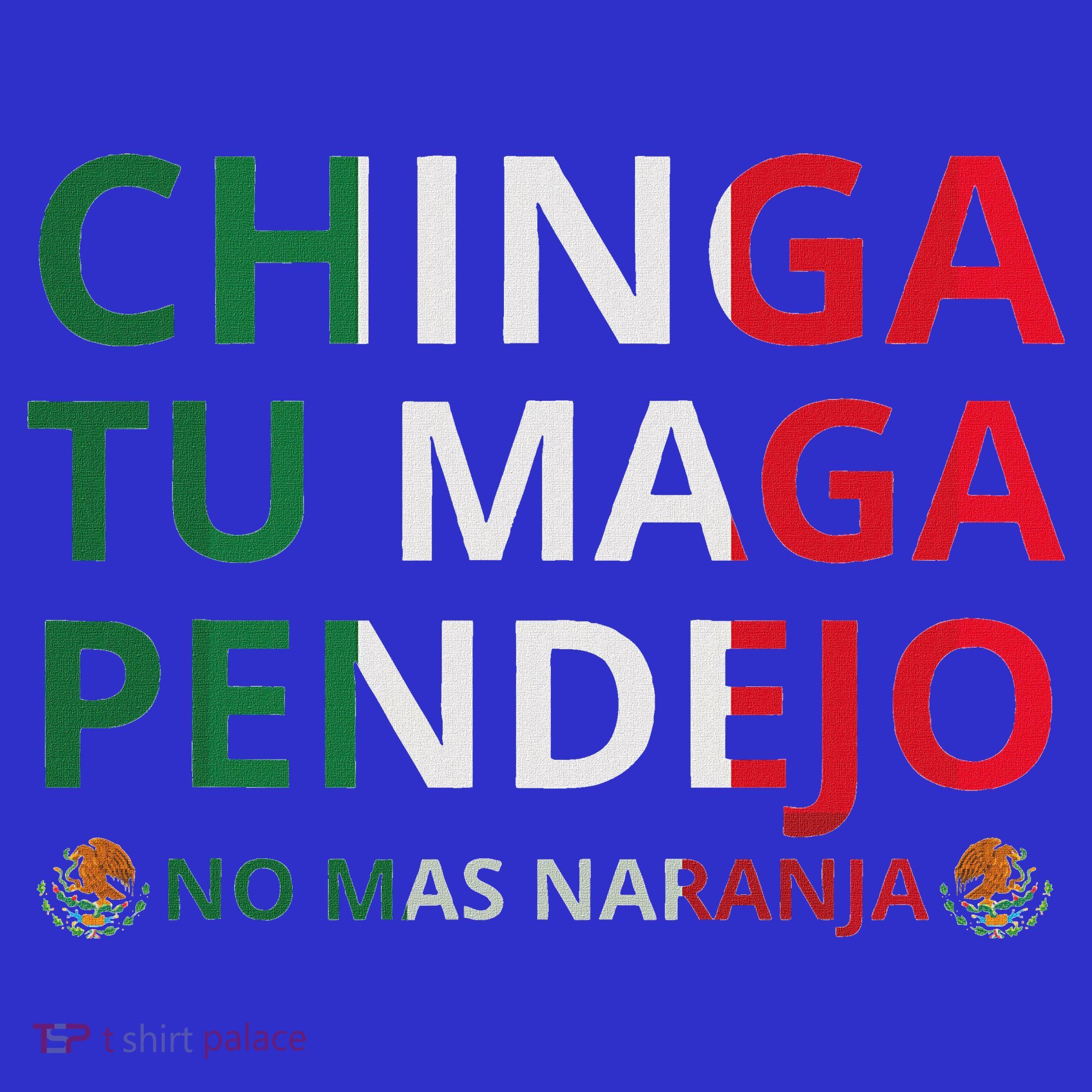 Chinga Tu Maga Patriotic Mexican Trump Mousepad