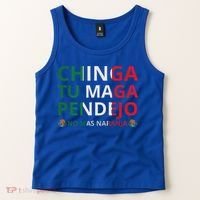 Chinga Tu Maga Patriotic Mexican Trump Tank Top thumb 2
