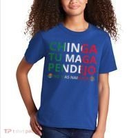 Chinga Tu Maga Patriotic Mexican Trump Kids T-Shirt thumb 2