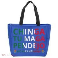 Chinga Tu Maga Patriotic Mexican Trump Tote Bag thumb 0