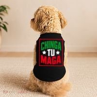 Chinga Tu MAGA Funny Political Mexican Pride  Doggie Tank thumb 2