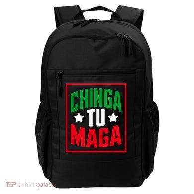 Chinga Tu MAGA Funny Political Mexican Pride  Backpack