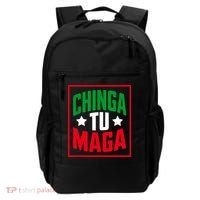 Chinga Tu MAGA Funny Political Mexican Pride  Backpack thumb 0