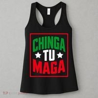 Chinga Tu MAGA Funny Political Mexican Pride  Women's Tank Top thumb 3