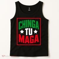 Chinga Tu MAGA Funny Political Mexican Pride  Tank Top thumb 2