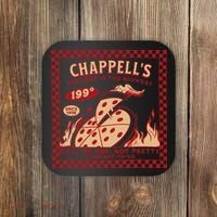 Chappell The Midwest Call Me Hot Retro Pizza Hot To Go Gift Coaster thumb 0