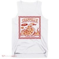Chappell The Midwest Call Me Hot Retro Pizza Hot To Go Gift Tank Top thumb 0