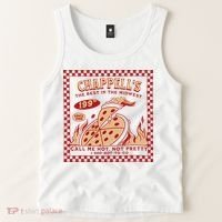 Chappell The Midwest Call Me Hot Retro Pizza Hot To Go Gift Tank Top thumb 2