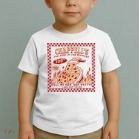 Chappell The Midwest Call Me Hot Retro Pizza Hot To Go Gift Toddler T-Shirt thumb 2