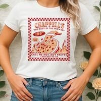 Chappell The Midwest Call Me Hot Retro Pizza Hot To Go Gift Women's T-Shirt thumb 2