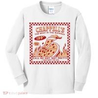 Chappell The Midwest Call Me Hot Retro Pizza Hot To Go Gift Kids Long Sleeve Shirt thumb 0