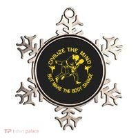 Civilize The Mind But Make The Body Savage MMA BJJ Jiu Jitsu Ornament thumb 0