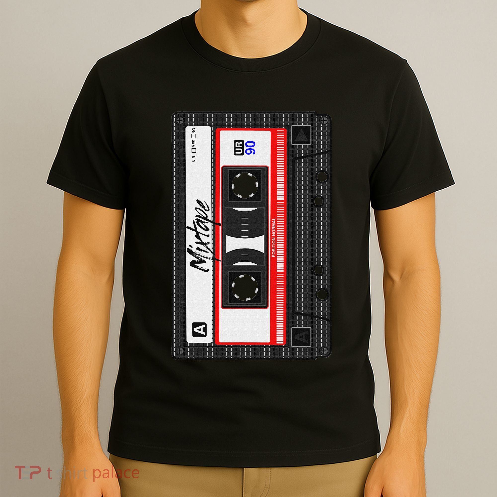 Cassette Tape Music Mix Audio 90s Party 80s Outfit Cassette T-Shirt