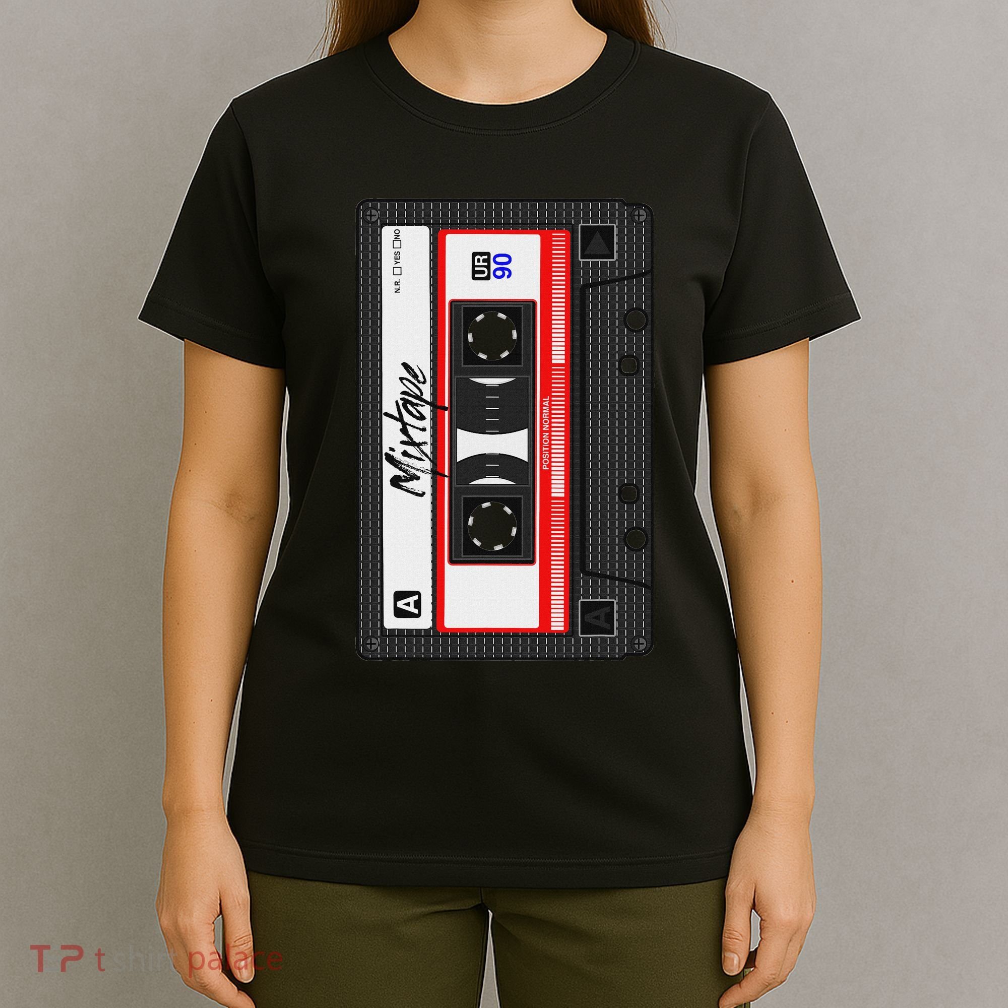 Cassette Tape Music Mix Audio 90s Party 80s Outfit Cassette T-Shirt