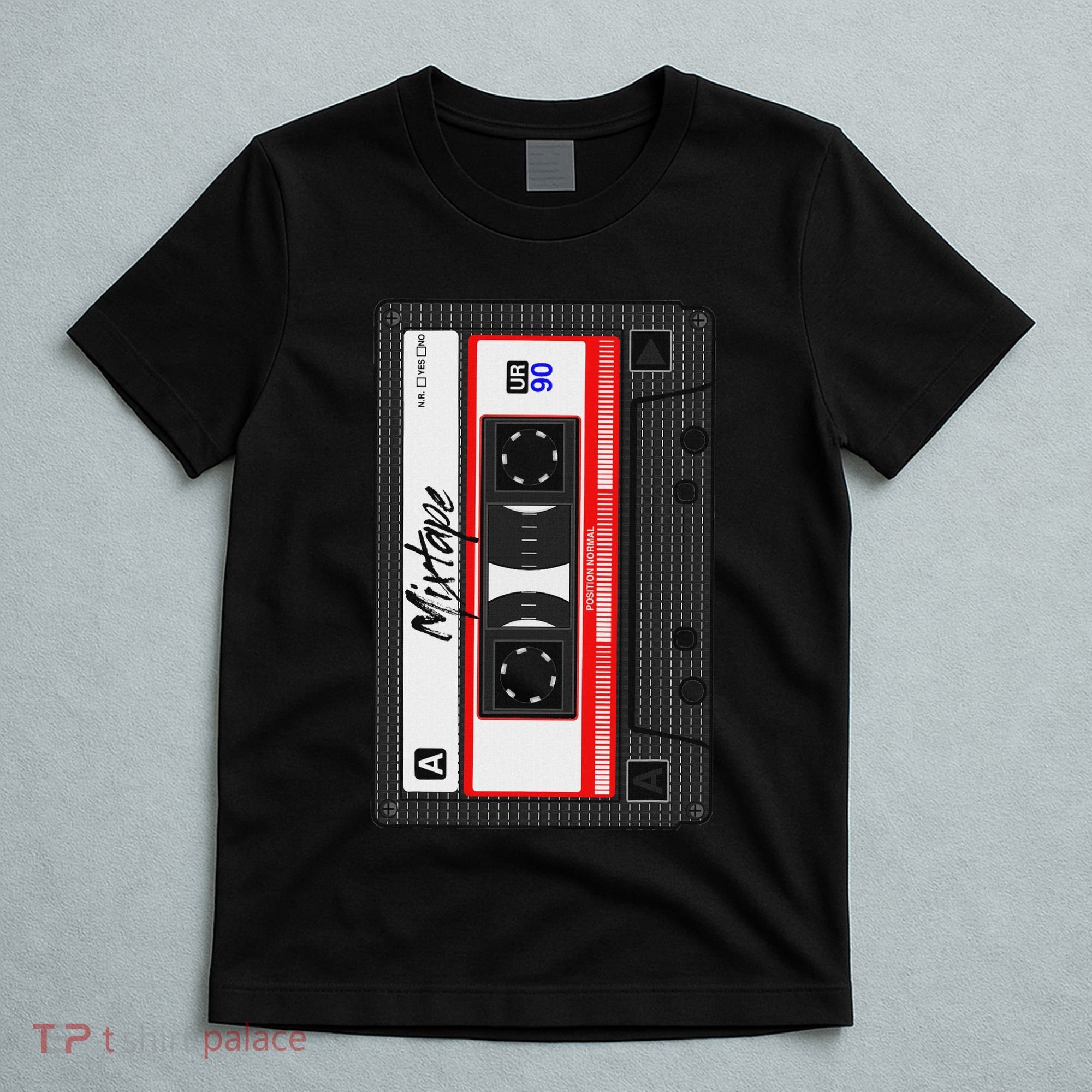 Cassette Tape Music Mix Audio 90s Party 80s Outfit Cassette T-Shirt