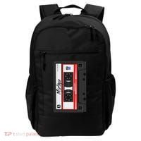 Cassette Tape Music Mix Audio 90s Party 80s Outfit Cassette Backpack thumb 0