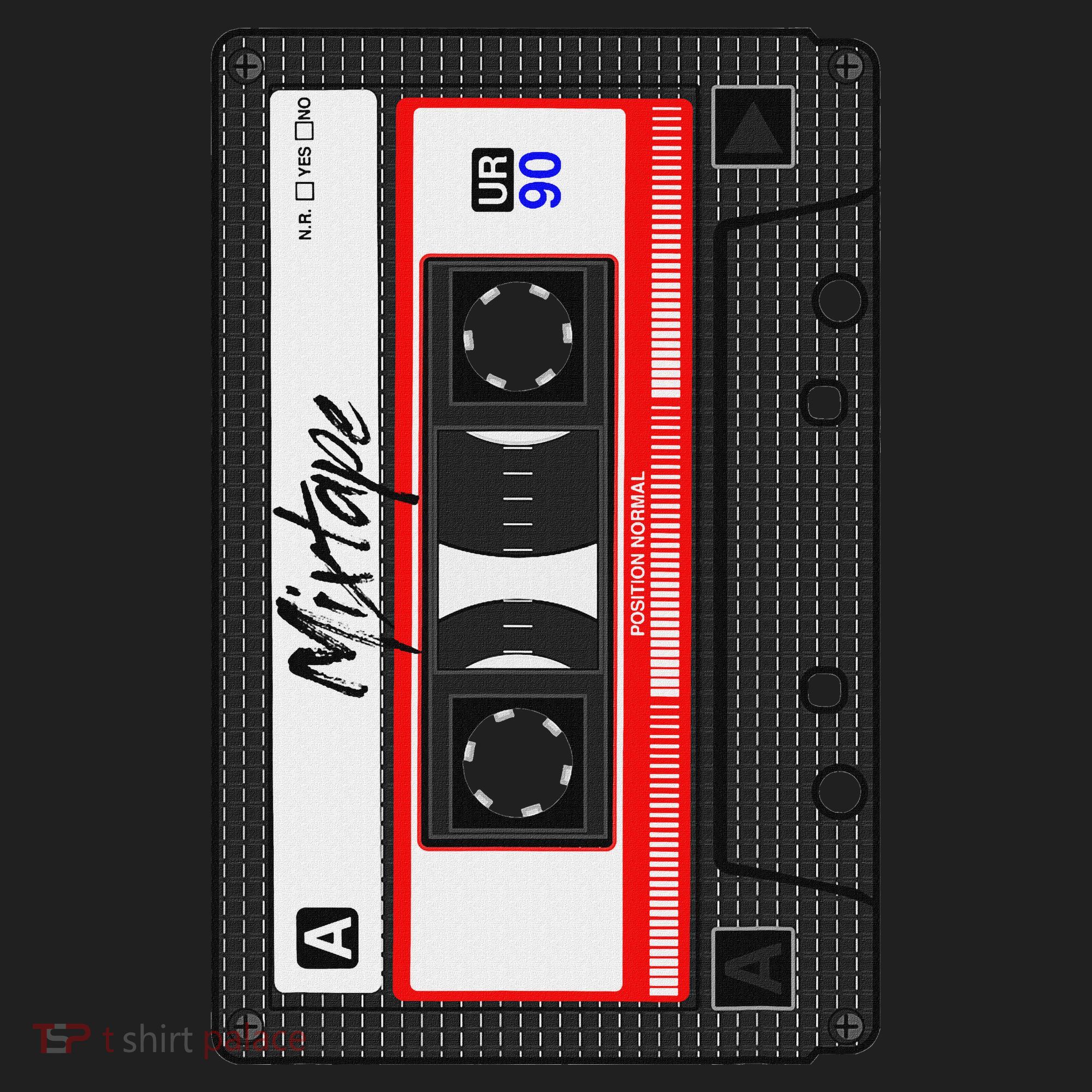 Cassette Tape Music Mix Audio 90s Party 80s Outfit Cassette Beanie