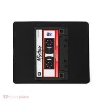 Cassette Tape Music Mix Audio 90s Party 80s Outfit Cassette Mousepad thumb 0