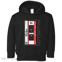 Cassette Tape Music Mix Audio 90s Party 80s Outfit Cassette Toddler Hoodie thumb 0
