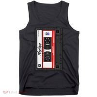Cassette Tape Music Mix Audio 90s Party 80s Outfit Cassette Tank Top thumb 0
