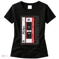 Cassette Tape Music Mix Audio 90s Party 80s Outfit Cassette Women's T-Shirt thumb 0
