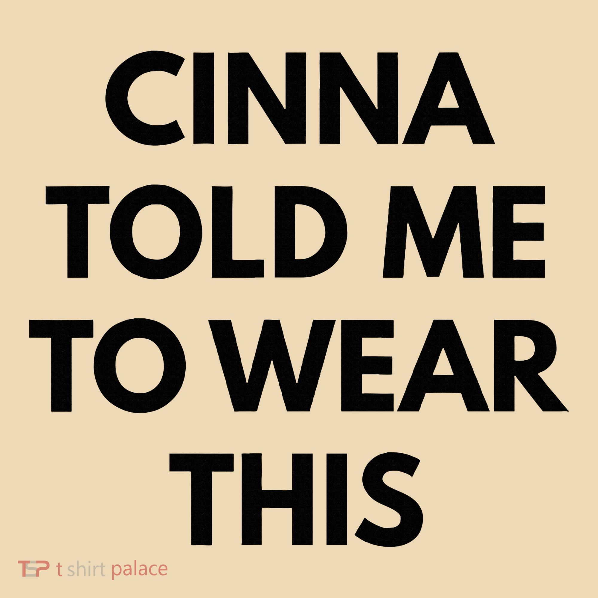 Cinna Told Me To Wear This In Black Tote Bag