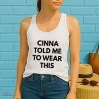 Cinna Told Me To Wear This In Black Women's Tank Top thumb 2