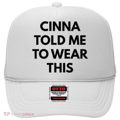 Cinna Told Me To Wear This In Black Hat