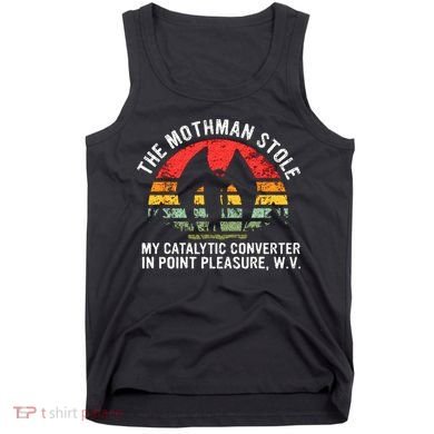 Cryptid The Mothman Stole My Catalytic Converter In Point Tank Top
