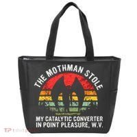 Cryptid The Mothman Stole My Catalytic Converter In Point Tote Bag thumb 0
