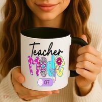 Coquette Teacher Mode Off Class Dismissed Last Day Of Coffee Mug thumb 3