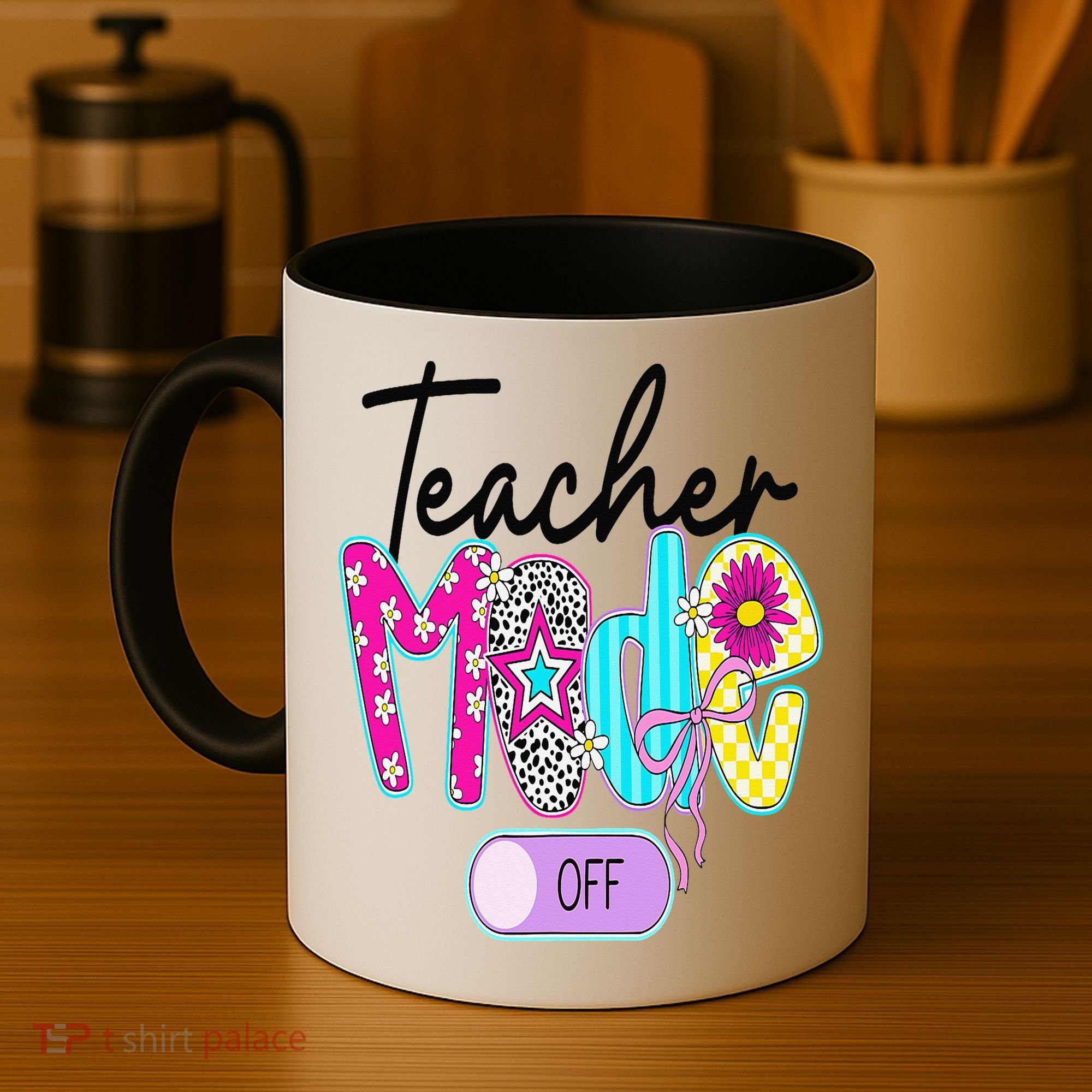 Coquette Teacher Mode Off Class Dismissed Last Day Of Coffee Mug