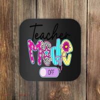 Coquette Teacher Mode Off Class Dismissed Last Day Of Coaster thumb 0