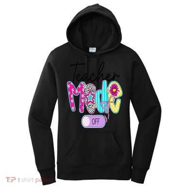 Coquette Teacher Mode Off Class Dismissed Last Day Of Women's Hoodie