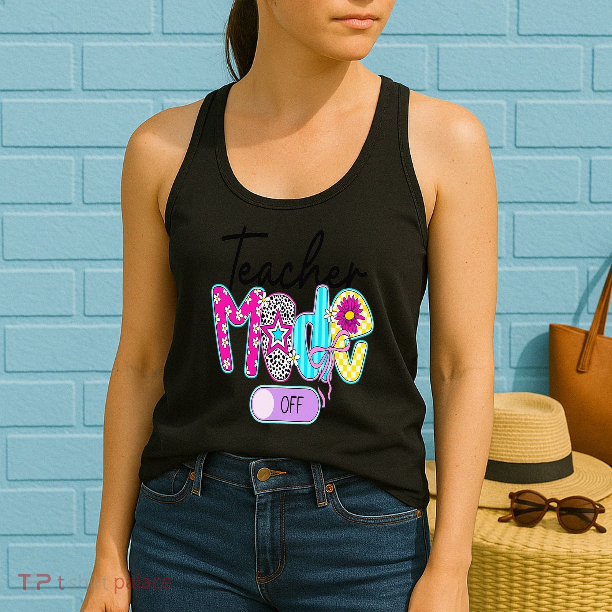 Coquette Teacher Mode Off Class Dismissed Last Day Of Women's Tank Top