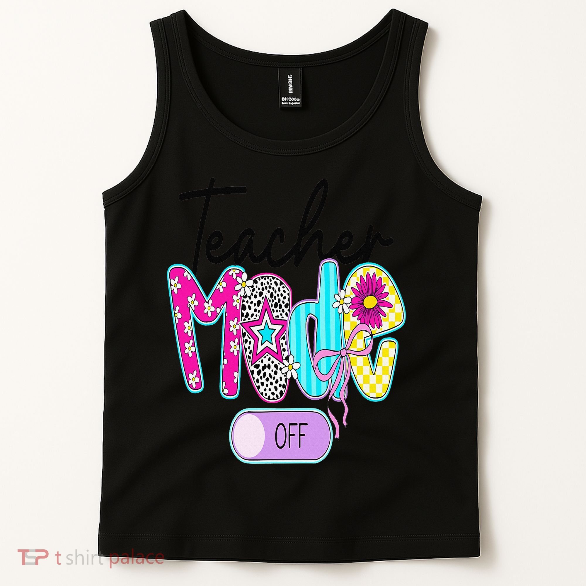 Coquette Teacher Mode Off Class Dismissed Last Day Of Tank Top