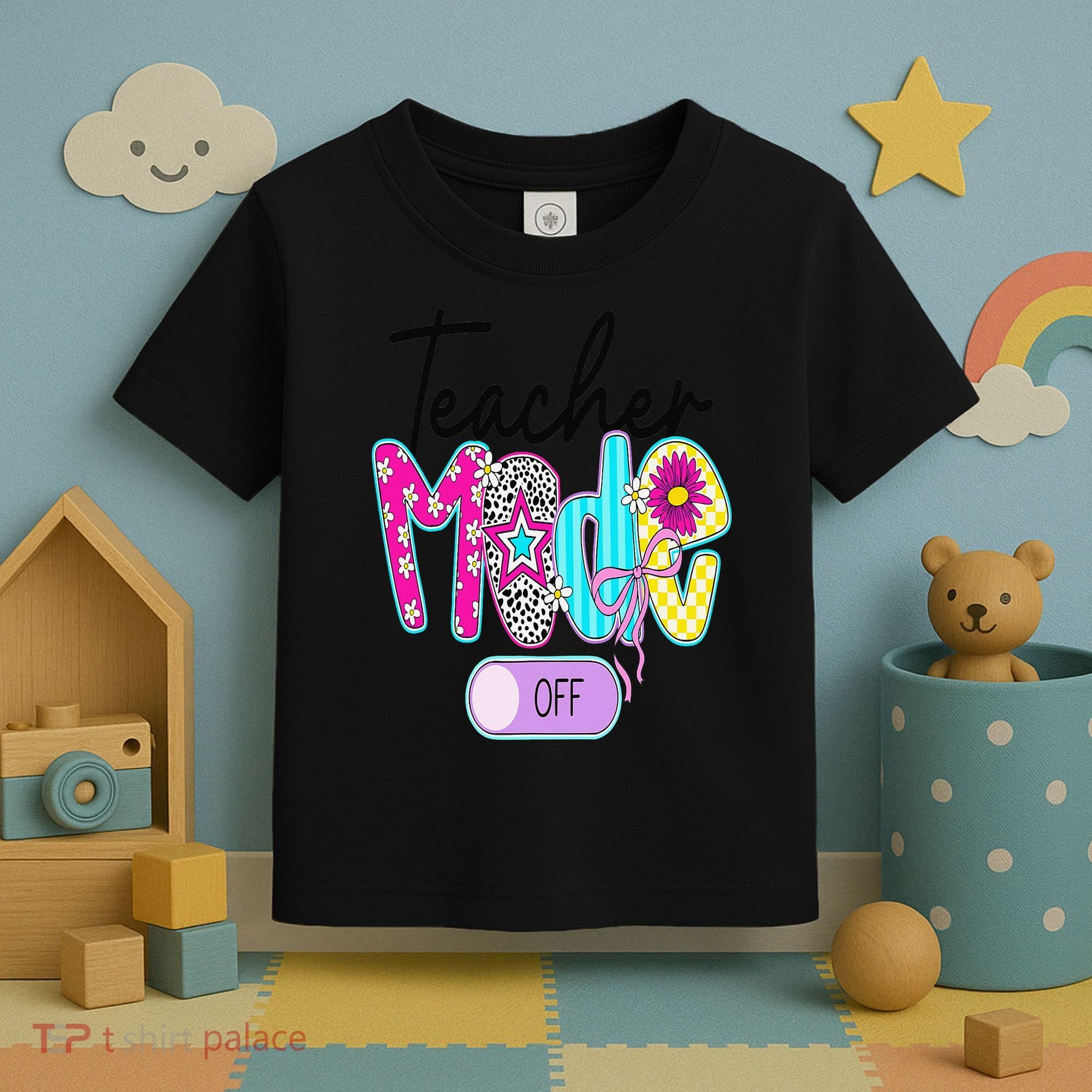Coquette Teacher Mode Off Class Dismissed Last Day Of Toddler T-Shirt