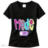Coquette Teacher Mode Off Class Dismissed Last Day Of Women's T-Shirt thumb 0