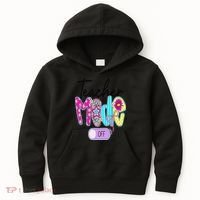 Coquette Teacher Mode Off Class Dismissed Last Day Of Kids Hoodie thumb 0