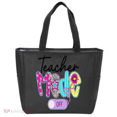 Coquette Teacher Mode Off Class Dismissed Last Day Of Tote Bag