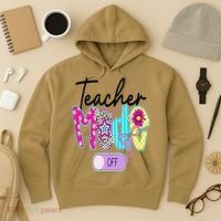 Coquette Teacher Mode Off Class Dismissed Last Day Of Hoodie thumb 3