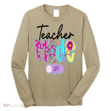 Coquette Teacher Mode Off Class Dismissed Last Day Of Long Sleeve Shirt