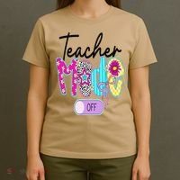 Coquette Teacher Mode Off Class Dismissed Last Day Of T-Shirt thumb 4