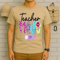Coquette Teacher Mode Off Class Dismissed Last Day Of T-Shirt thumb 6