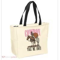 Cowboy Take Me Away Tote Bag thumb 2